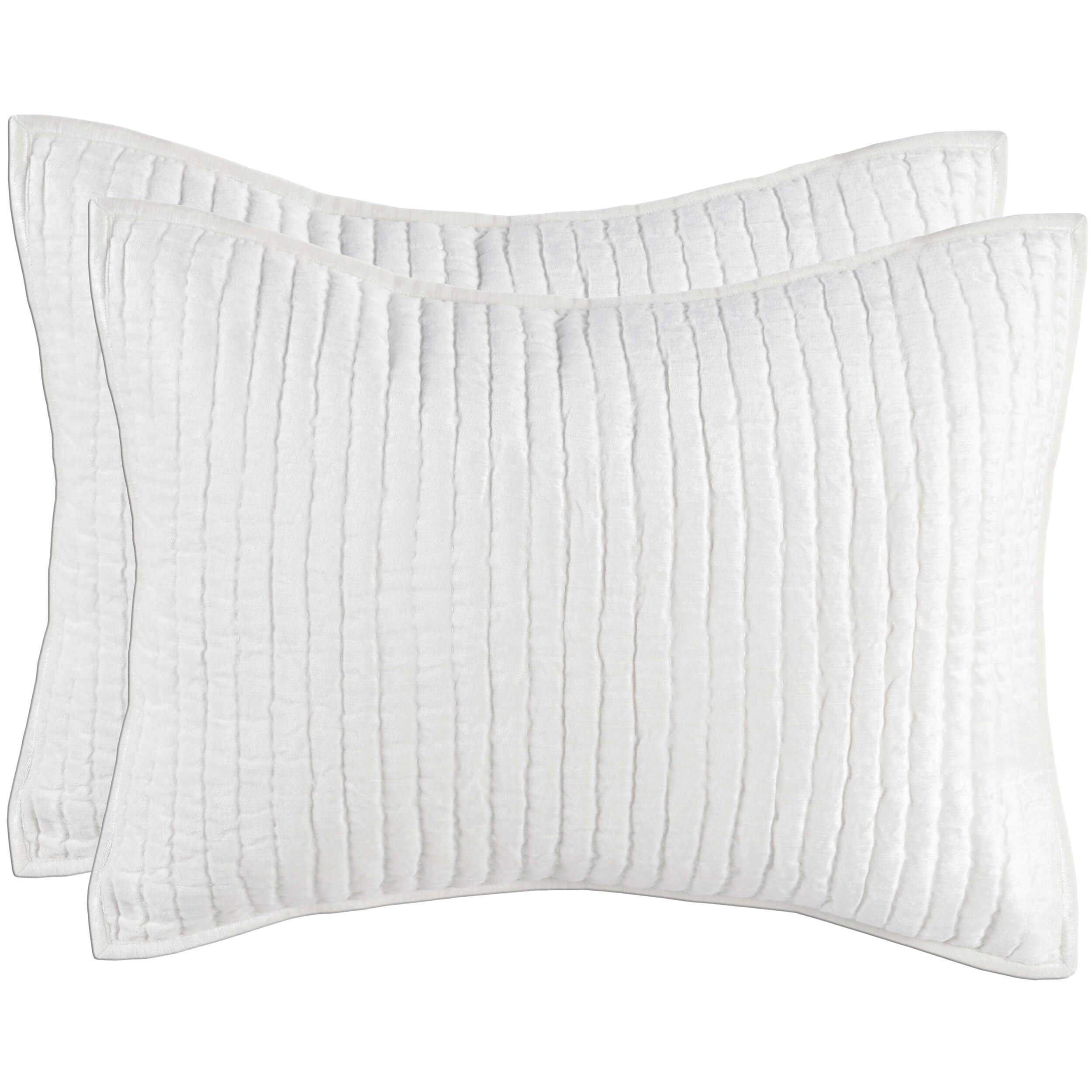 Image of Bari Velvet Sham, Cloud