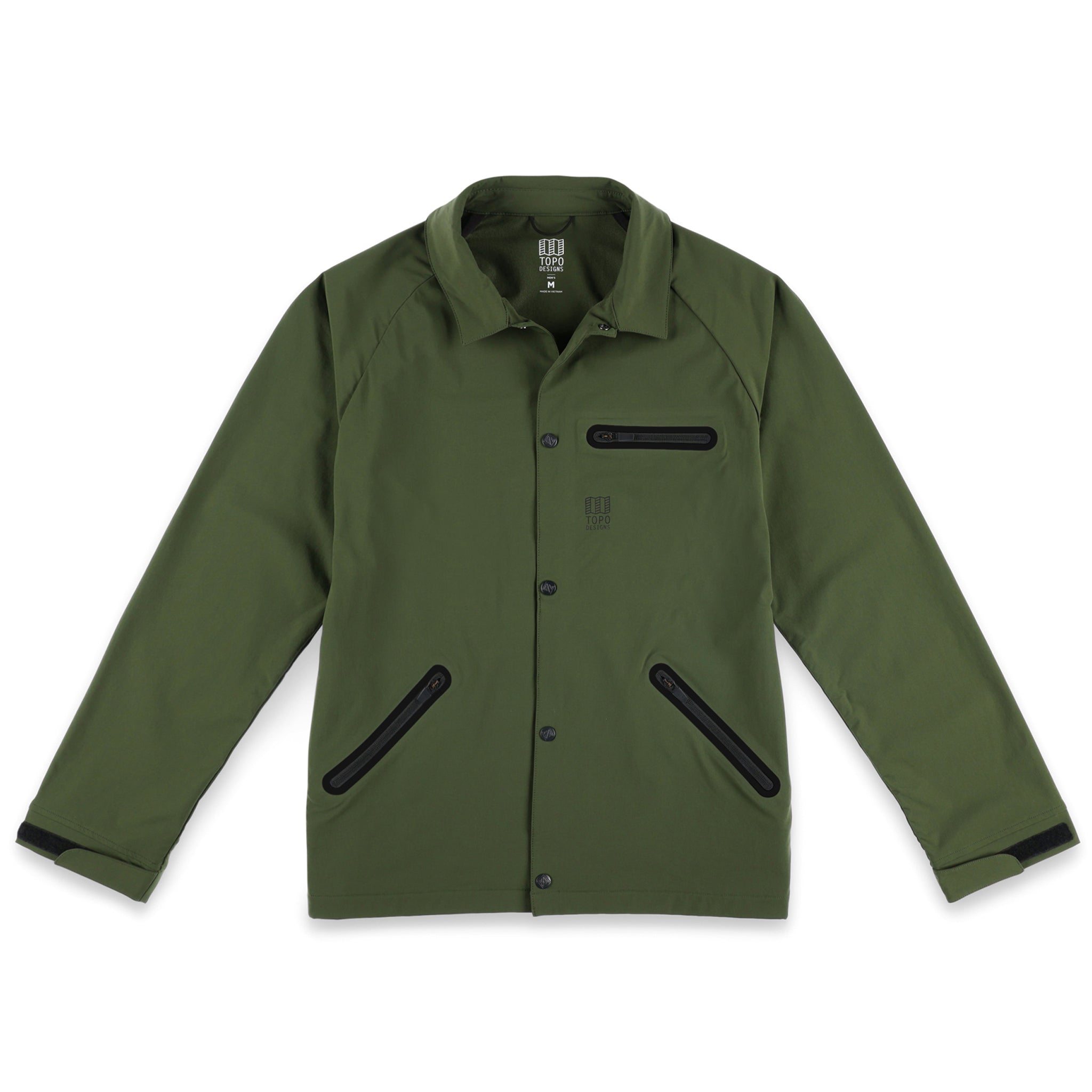 Tech Breaker Jacket - Men's - Olive / Small