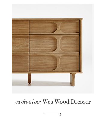 Wes 6-Drawer Wood Dresser