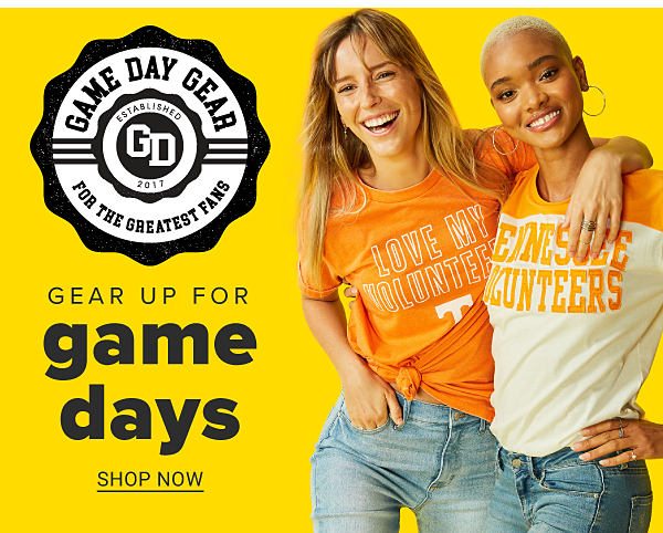 Gear Up for Game Days - Shop Now