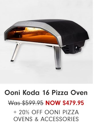 Ooni Koda 16 Pizza Oven - Now $479.95 + 20% Off Ooni Pizza Ovens & Accessories