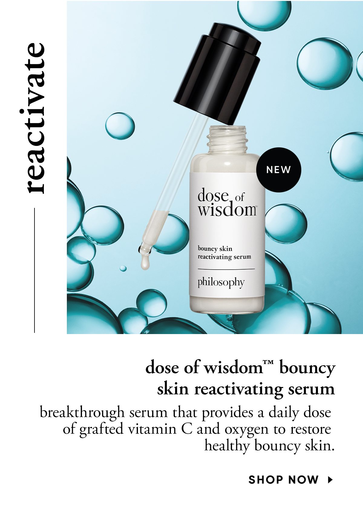 Dose of Wisdom Bouncy Skin Reactivating Serum