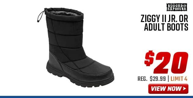 Rugged Exposure Ziggy II Jr. or Adult Boots