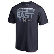 NFL Pro Line by Fanatics Branded Dallas Cowboys Navy 2018 NFC East Division Champions Fair Catch T-Shirt