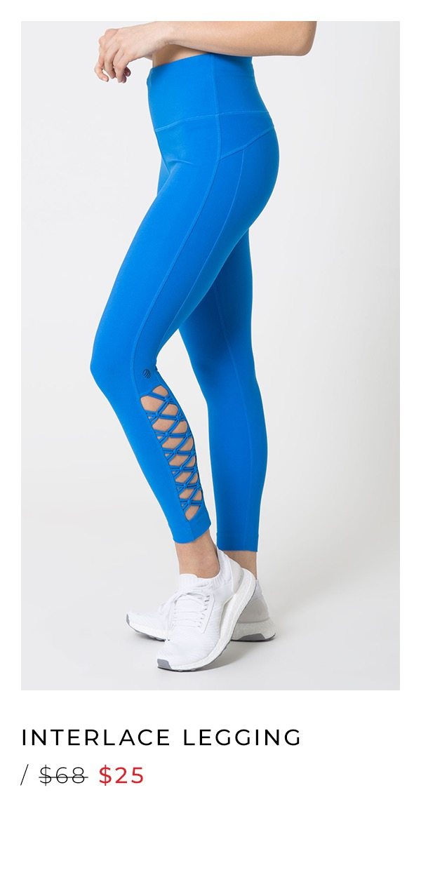 Interlace Legging - Was 68, Now 25