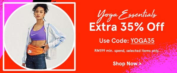 Extra 35% Off Yoga Essentials!