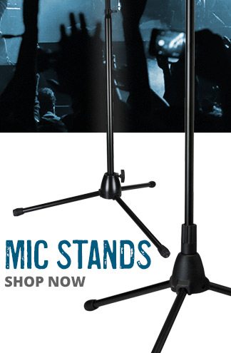 Mic Stands. SHOP NOW