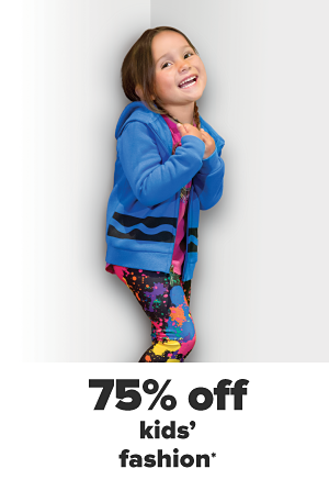 75% off kids' fashion.