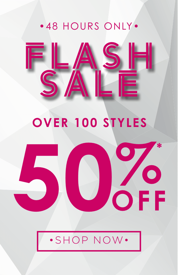 Flash Sale - 50% OFF