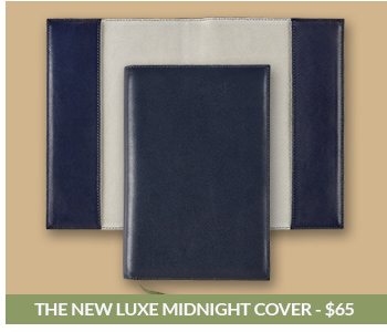 Shop the Luxe Midnight 5-year Journal Cover