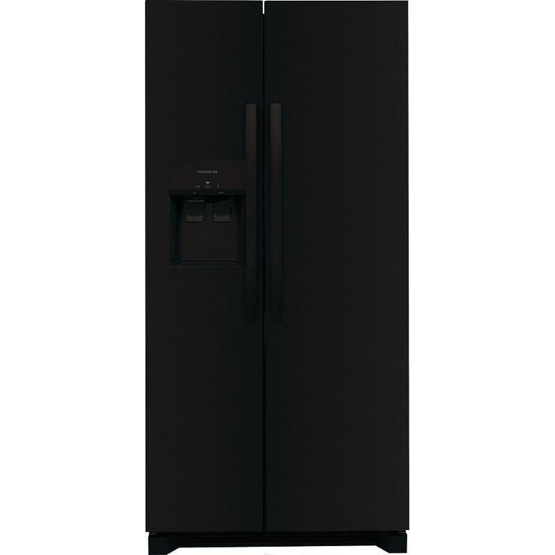 Frigidaire Side by Side Refrigerator - 22.3 cu. ft., 33 Inch Black