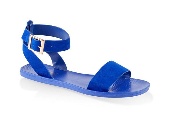 One Band Ankle Strap Sandals