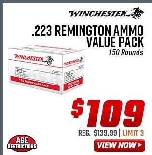 Winchester .223 Remington Ammo Value Pack 