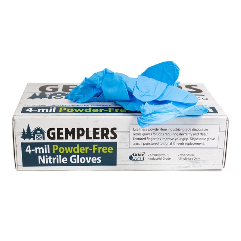 Gemplers 4-mil Disposable Nitrile Gloves