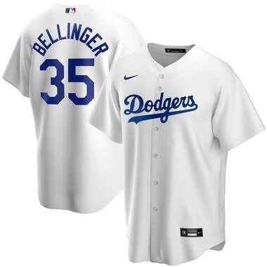 Nike Cody Bellinger Los Angeles Dodgers White Home 2020 Replica Player Jersey