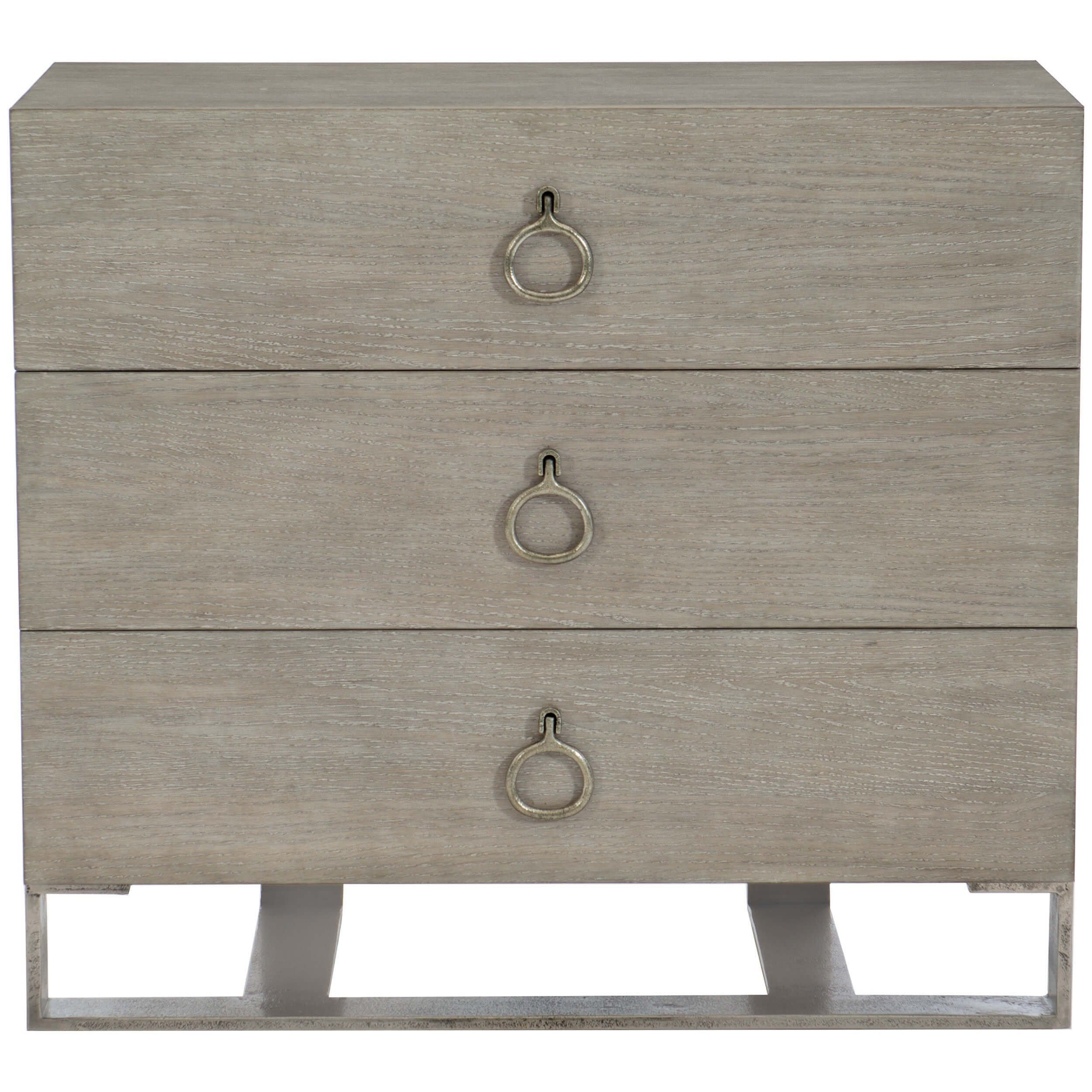 Image of Linea Three Drawer Nightstand