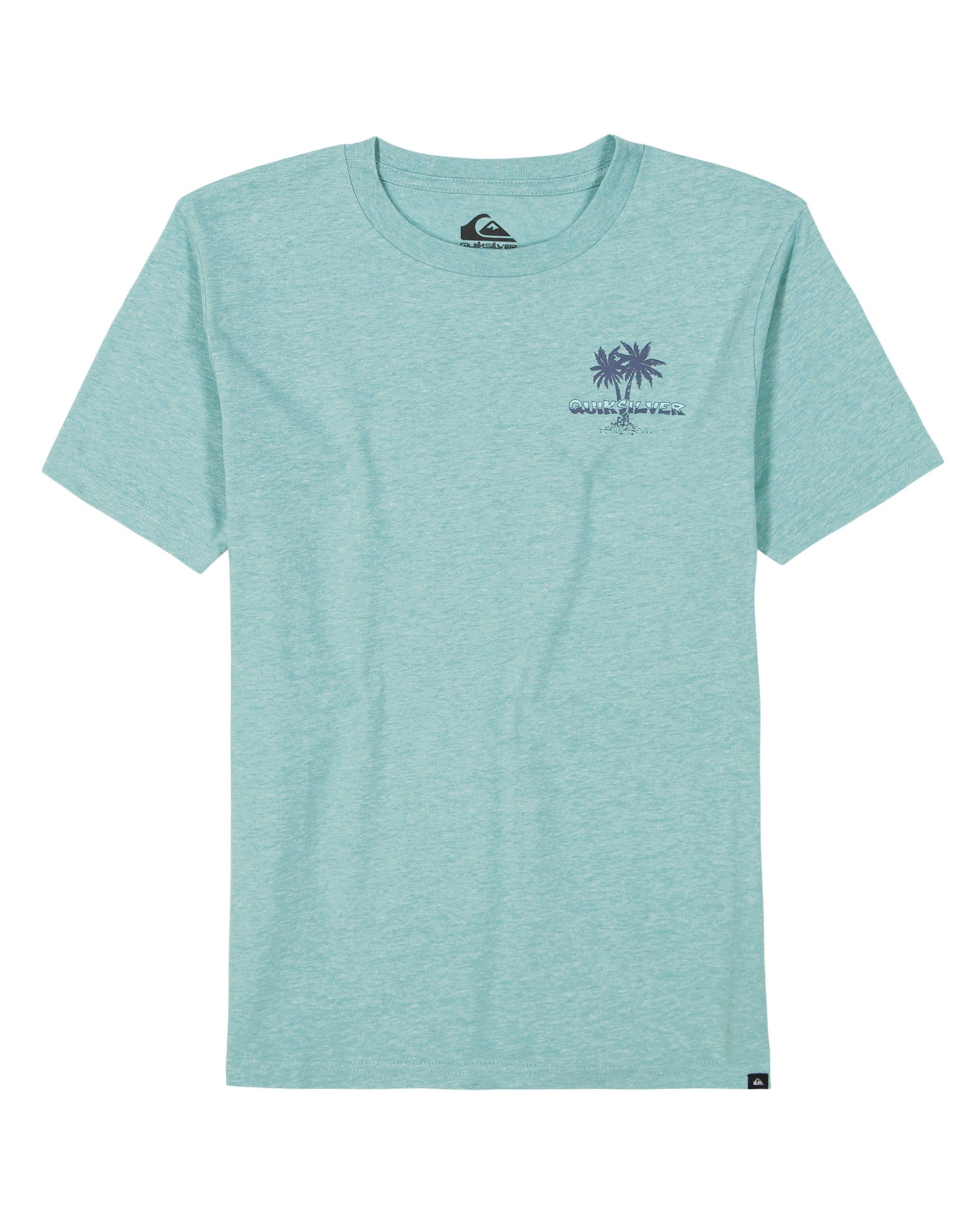 Image of Boys 8-16 Beach T-Shirt - Aquifer Heather