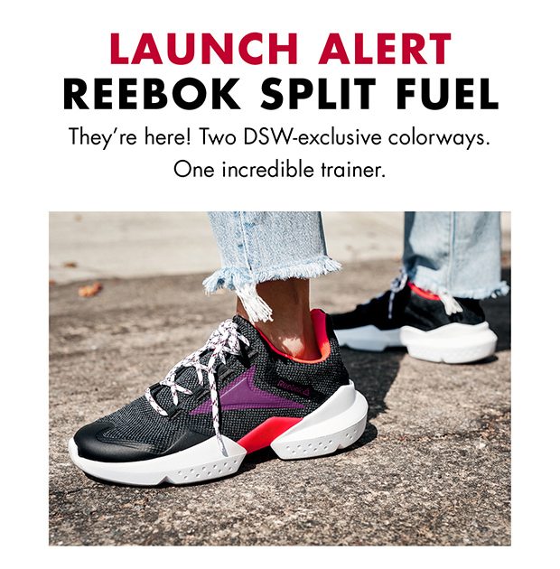 Launch Alert Reebok Split Fuel