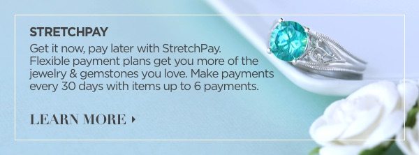 learn more about StretchPay our flexible payment plans