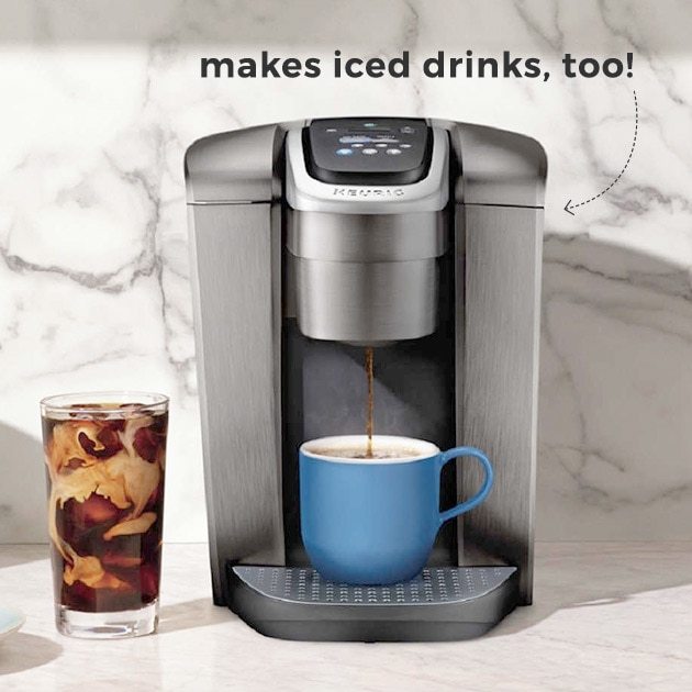 Keurig® K-Elite™ Single Serve Coffee Maker - makes iced drinks too!