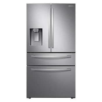 Samsung 28 cu. ft. 4-Door French Door Refrigerator with Food Showcase and External Water and Ice Dispenser