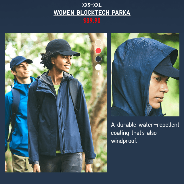 PDP4 - WOMEN BLOCKETECH PARKA