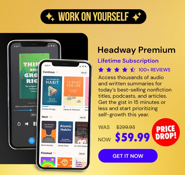 Headway Premium: Lifetime Subscription