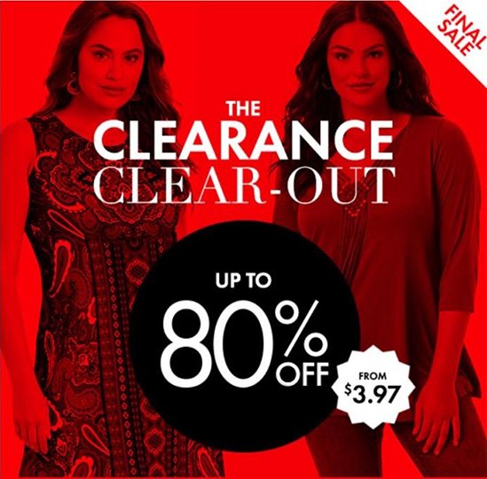 The Clearance Clear-out