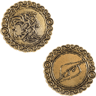 Gold Dragon Coins - 30 pcs