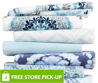 Soft and Comfy Fabrics. FREE Store Pickup.