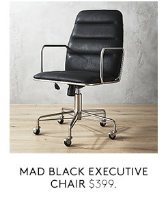 mad black executive chair