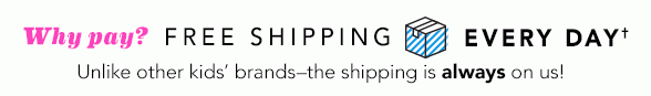 Free Shipping Every Day + BOPIS