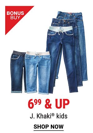 Bonus Buy - 6.99 & up J. Khaki® kids. Shop Kids.