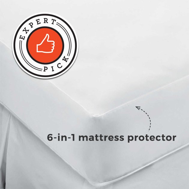 Expert Pick. 6-in-1 mattress protector