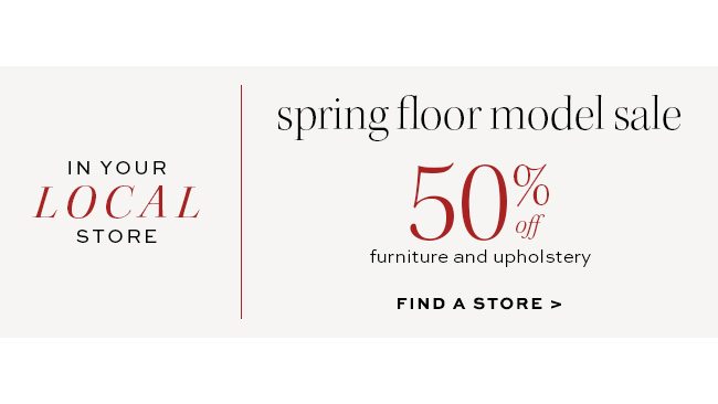 FIND A STORE >