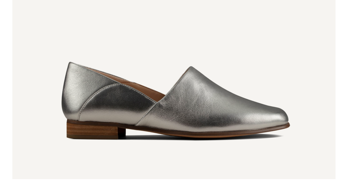 womens shoe Pure Tone in silver metalliclinks to product page