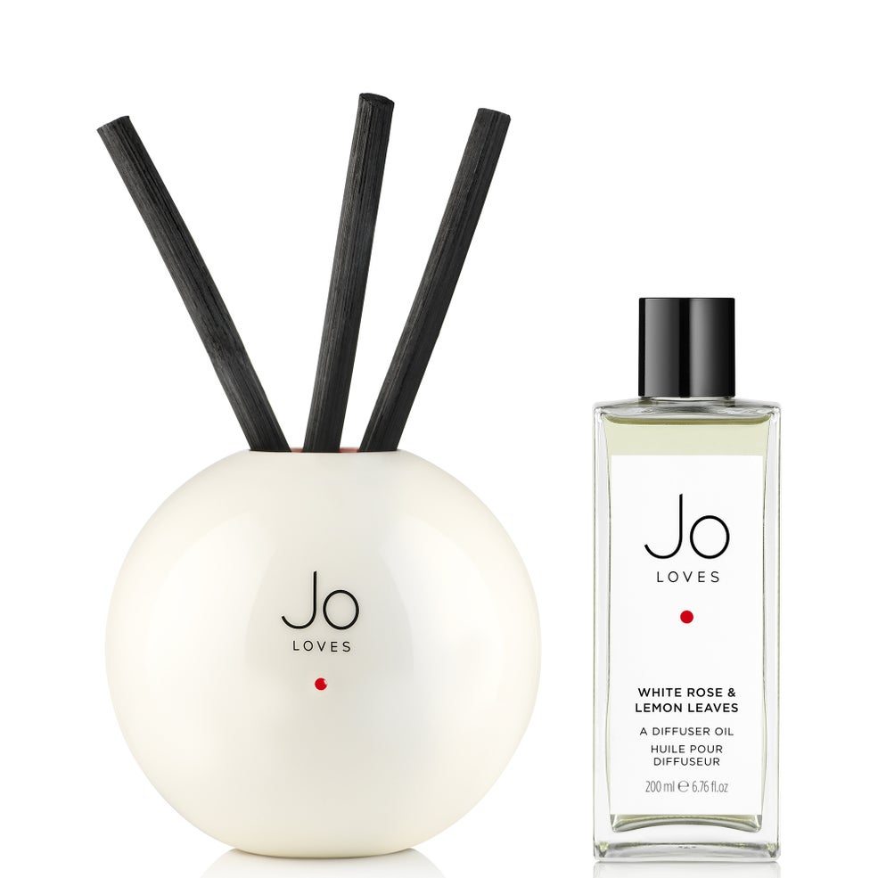 Jo Loves White Rose & Lemon Leaves Diffuser