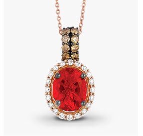 Le Vian Fire Opal Necklace