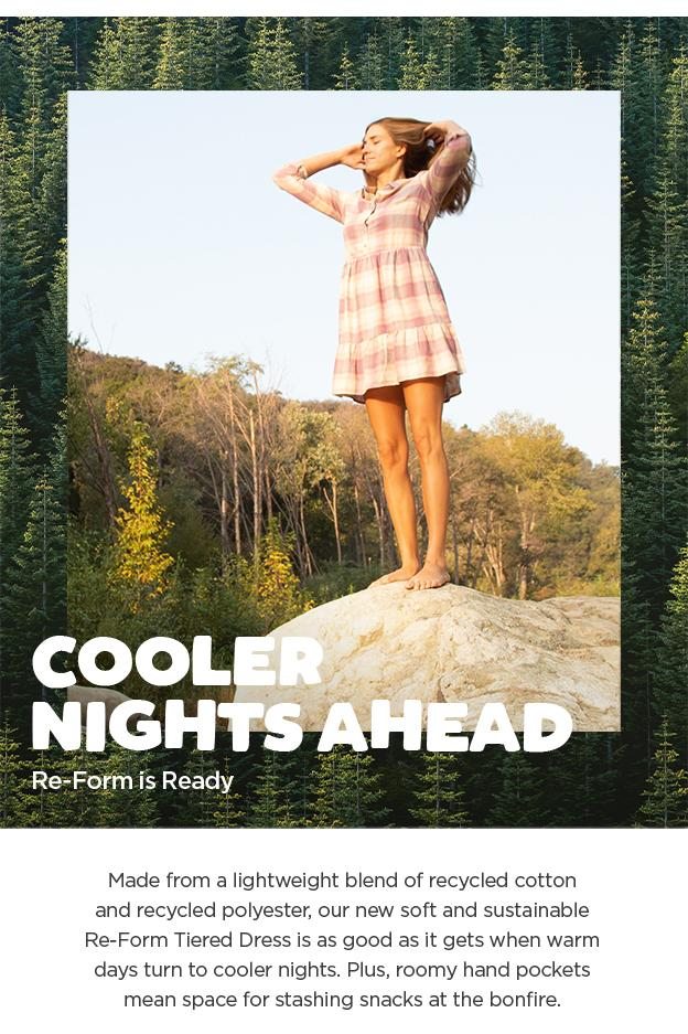 Cooler Nights Ahead - Re-Form Fabric is Ready
