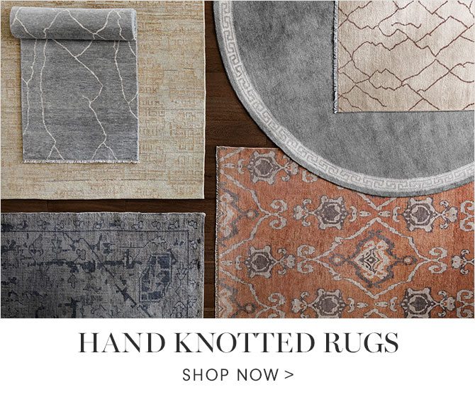 HAND KNOTTED RUGS - SHOP NOW
