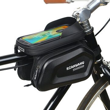 New Bicycle Bag 2L Frame Front Top Tube Cycling Bag Bike Mount Waterproof 7 in Phone Case Touchscreen Bag MTB Pack Bike Accessories