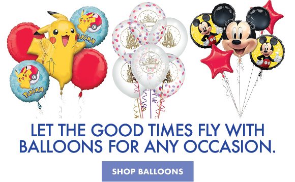 Let The Good Times Fly With Balloons For Any Occasion. | SHOP BALLOONS