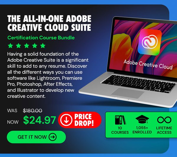 The All-in-One Adobe Creative Cloud Suite Certification Course Bundle