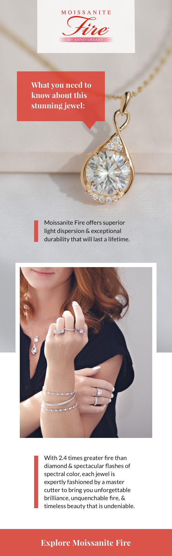 Explore the Moissanite Fire collection