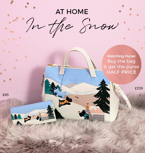 Radley at home cheap in the snow purse