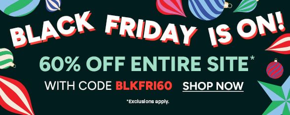 60% off Entire Site with code BLKFRI60