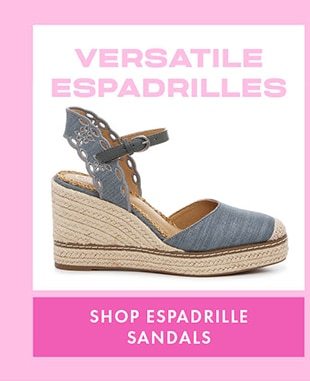 SHOP ESPADRILLE SANDALS