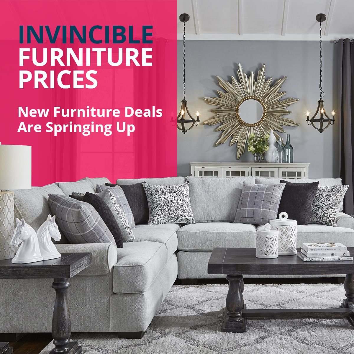 Invincible Prices on Furniture