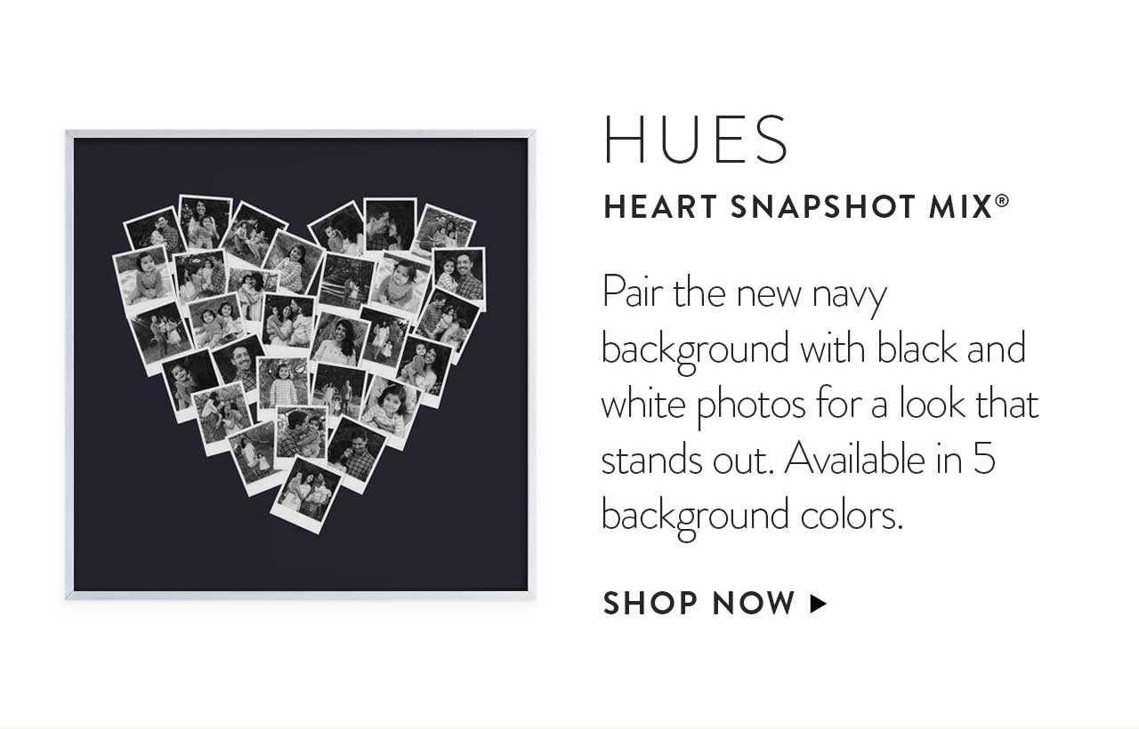 Hues Heart Snapshot Mix