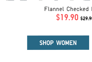 FLANNEL CHECKED LONG-SLEEVE SHIRT $19.90 - SHOP WOMEN